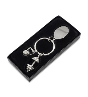 Brelok z motywem sportowym GymKey - R73132
