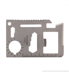 Narzędzie wielofunkcyjne w kształcie karty - R17498