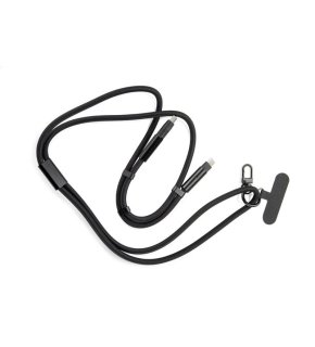 Smycz do telefonu z funkcją ładowania 60W CHARD - 09180bc