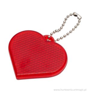 Światełko odblaskowe Heart Reflect - R73162